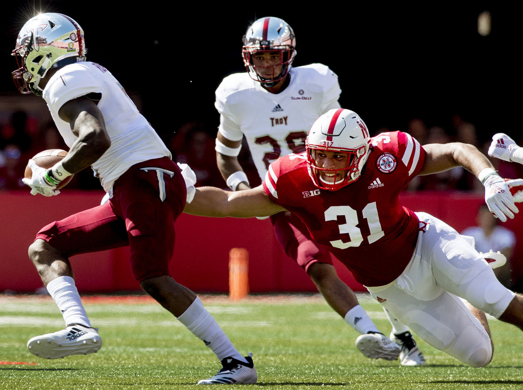 Troy vs. Nebraska, 9/15/18